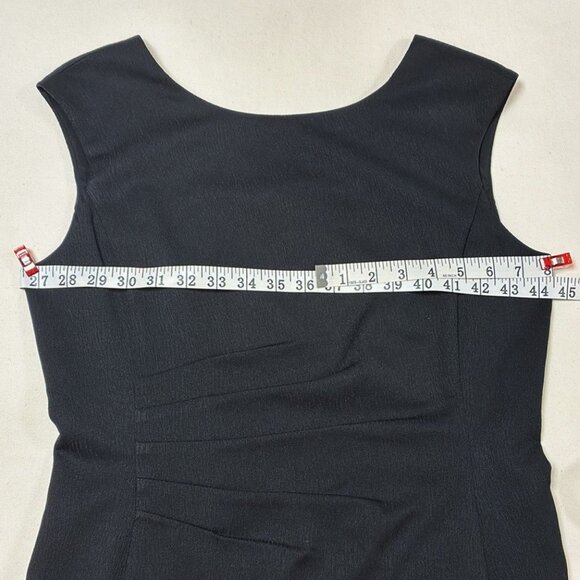 Ellen Tracy Womens Size 6 Black Sleeveless Sheath Dress New without tags - Picture 7 of 15